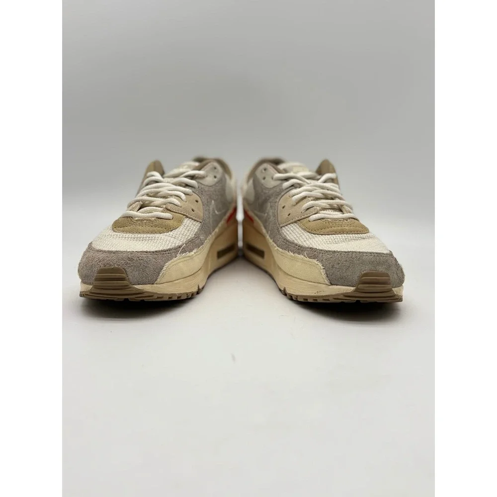 Nike Air Max 90 Sanddrift Hemp Deconstructed DM6773-104 Mens Size 13 Sneaker